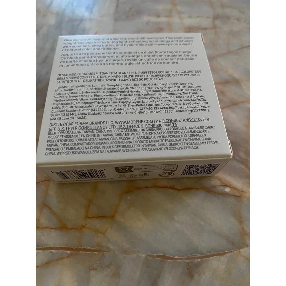 Morphe Cloudlight Soft Glow Diffused Blush Peachy Twist 4g New in Box
